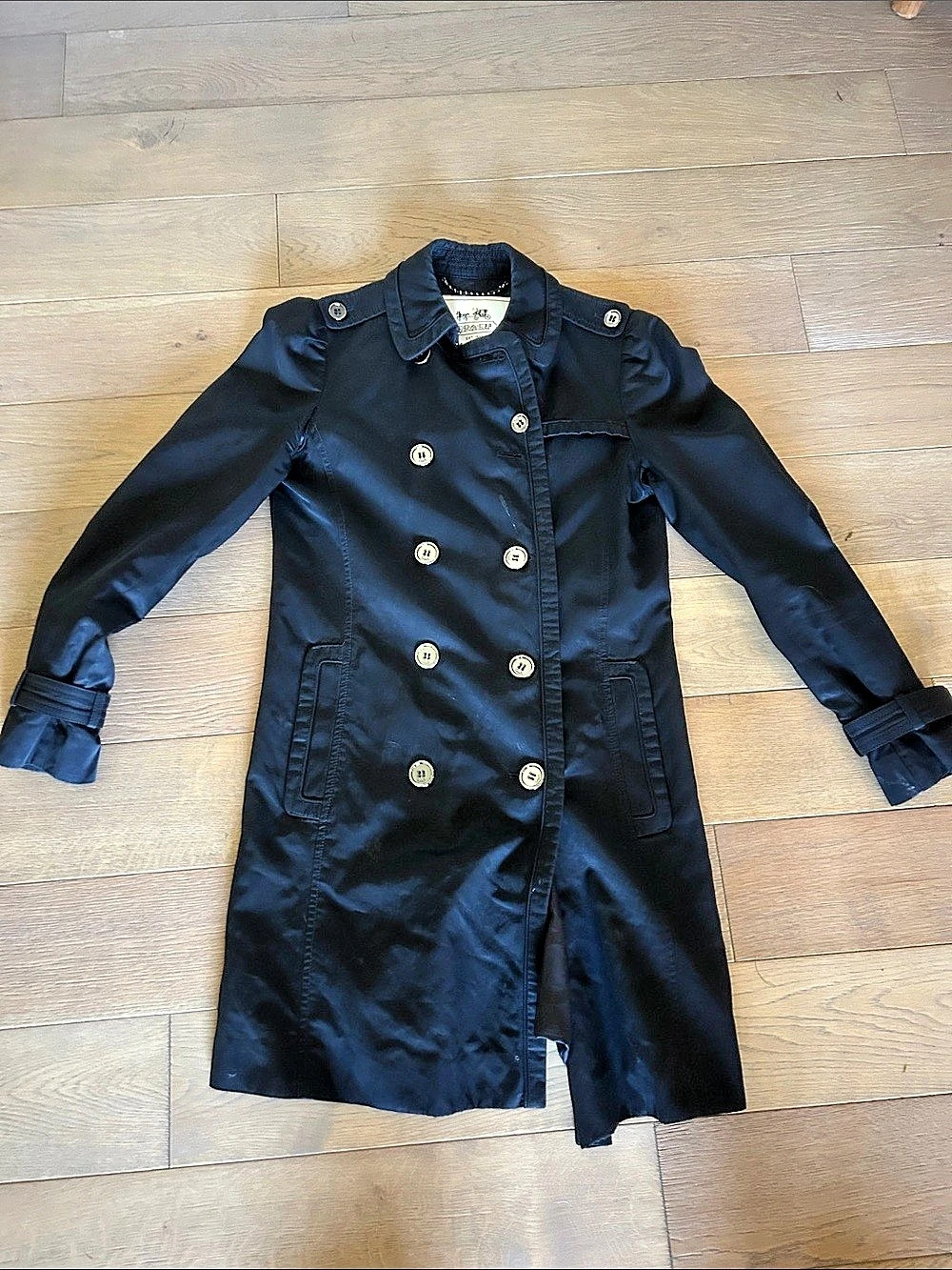 Coach Classic Double-Breasted Trench Coat